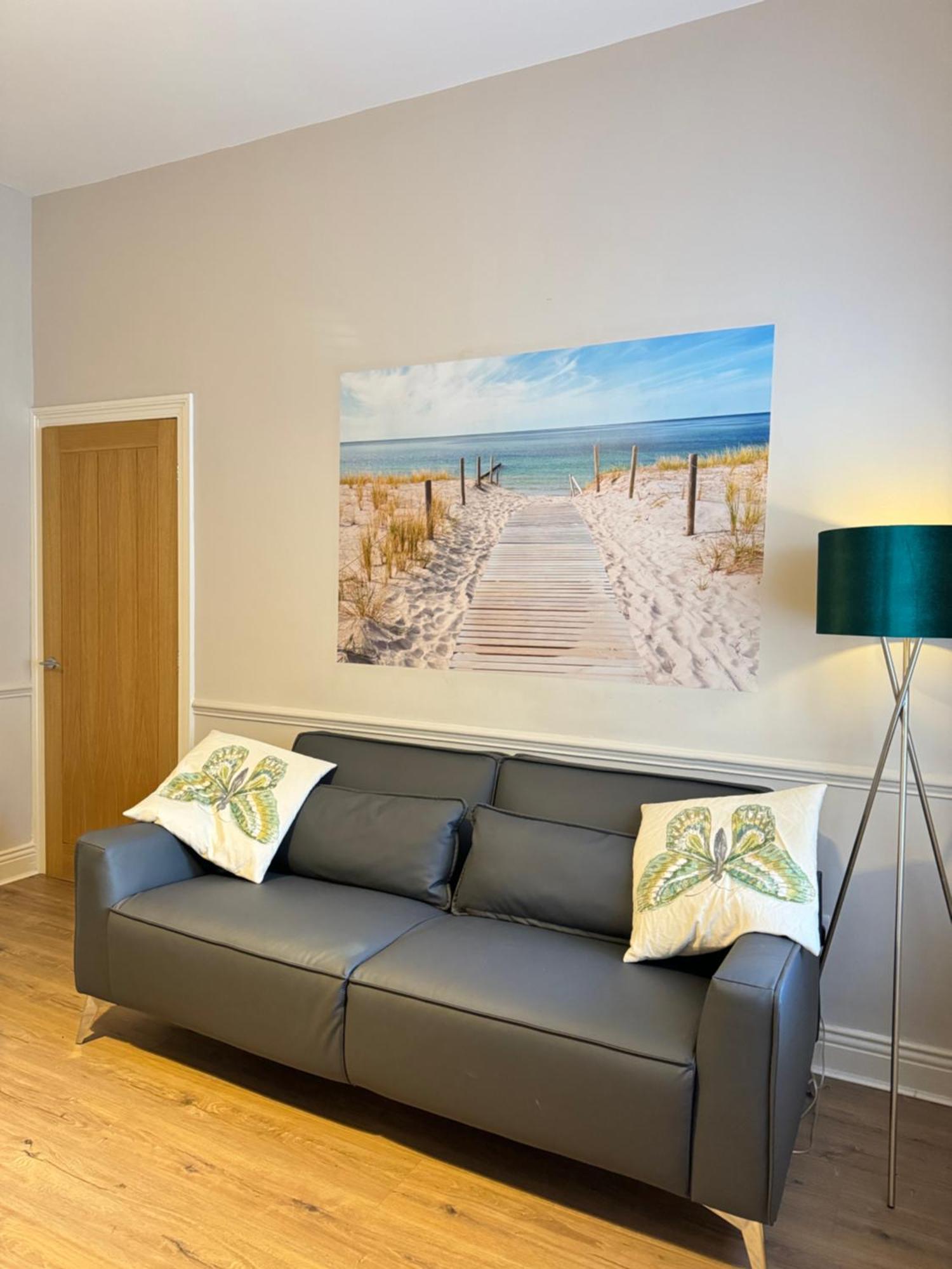 Rockcliffe Retreat, Stylish Coastal Apartment Whitley Bay Eksteriør billede