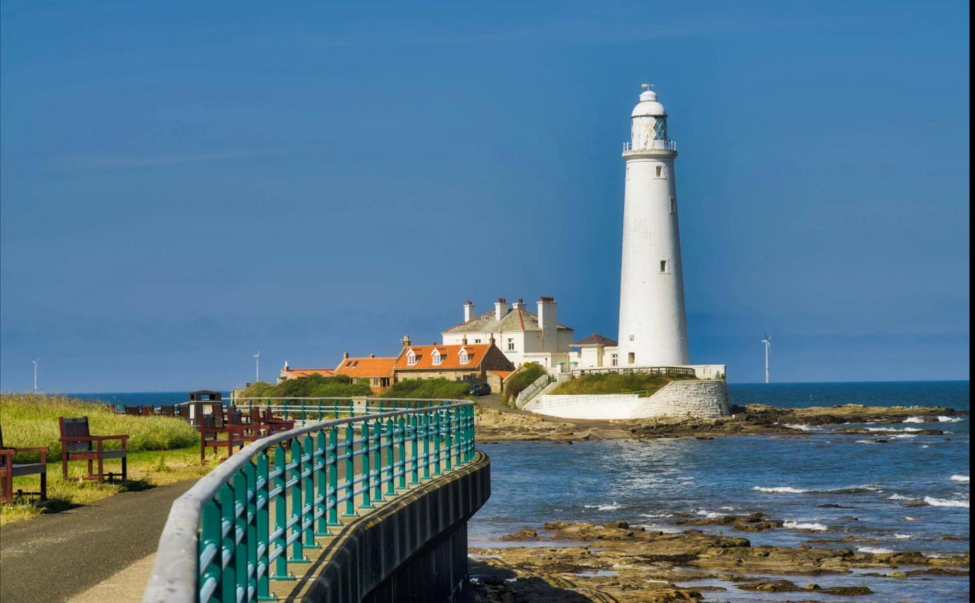 Rockcliffe Retreat, Stylish Coastal Apartment Whitley Bay Eksteriør billede