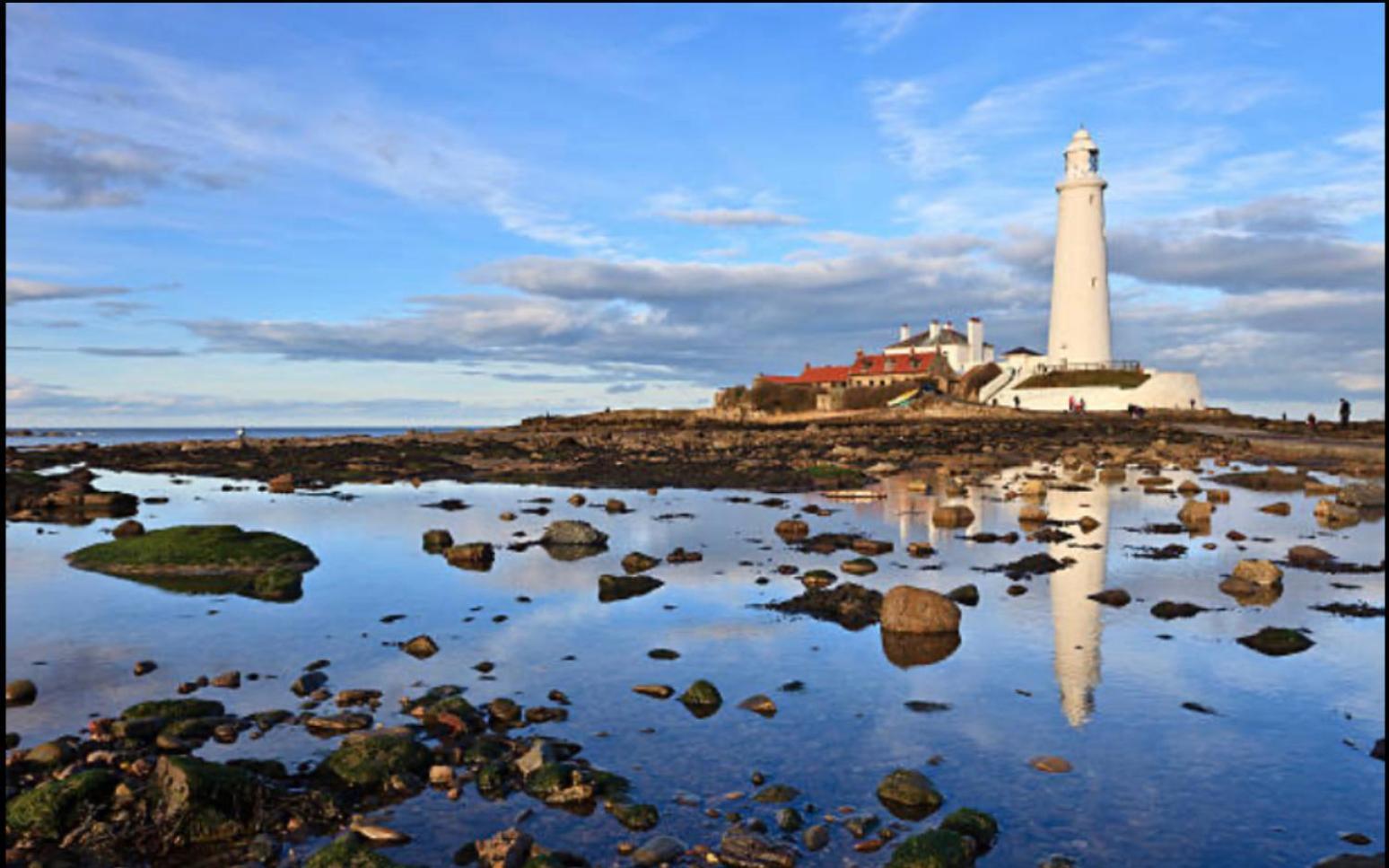 Rockcliffe Retreat, Stylish Coastal Apartment Whitley Bay Eksteriør billede