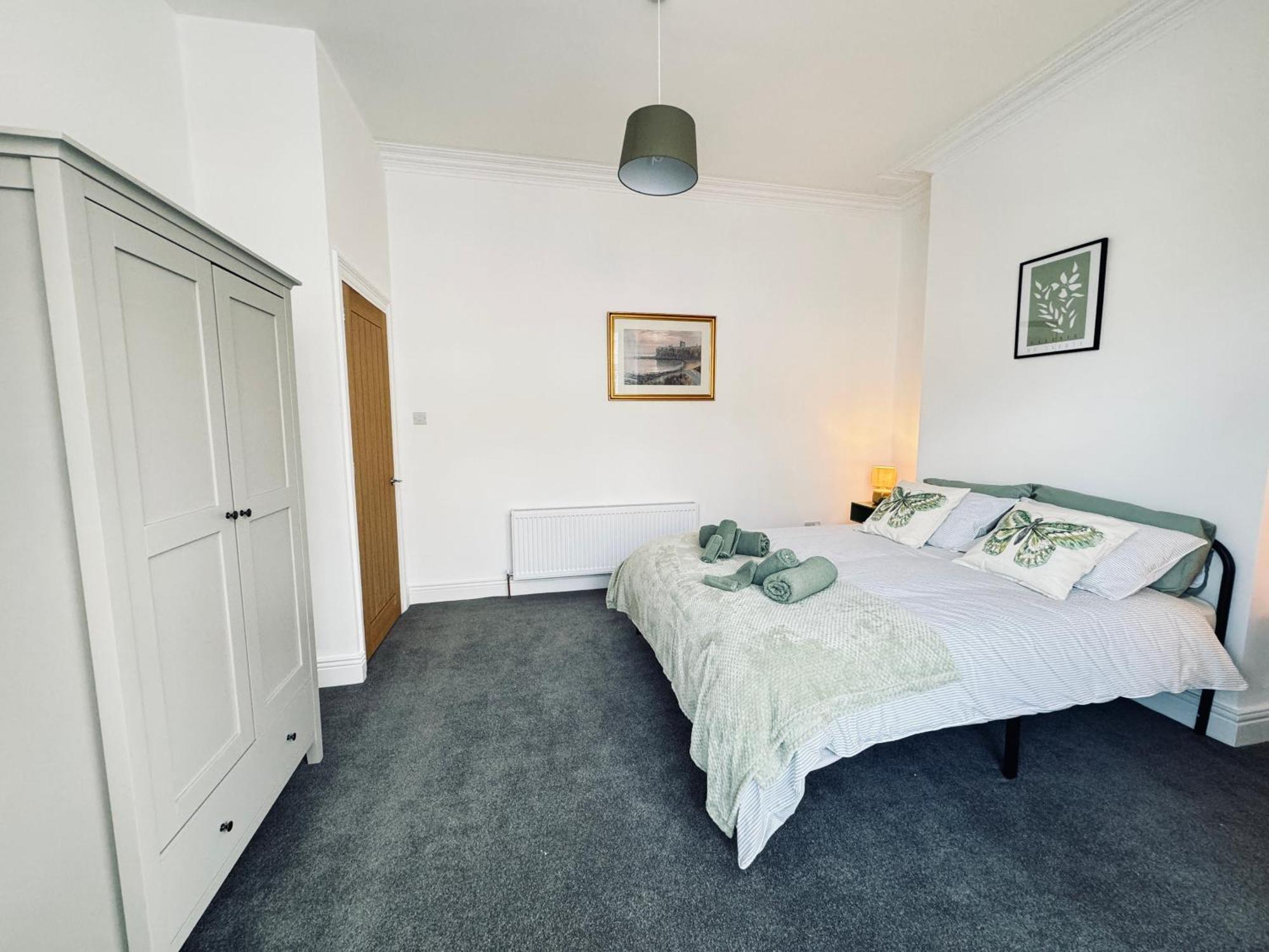 Rockcliffe Retreat, Stylish Coastal Apartment Whitley Bay Eksteriør billede