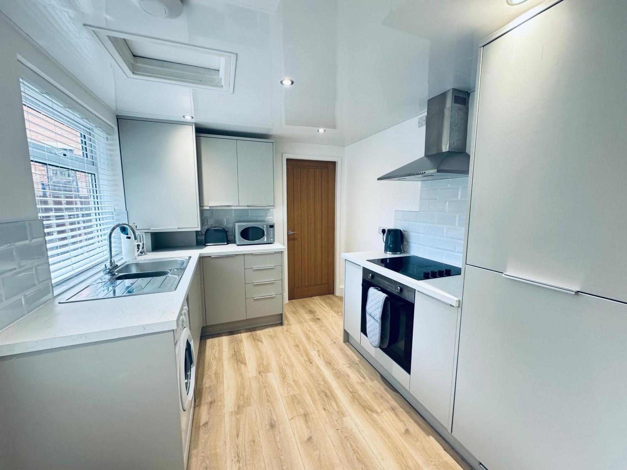 Rockcliffe Retreat, Stylish Coastal Apartment Whitley Bay Eksteriør billede